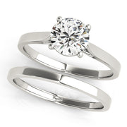 ROUND SOLITAIRE ENGAGEMENT RING - Image 5