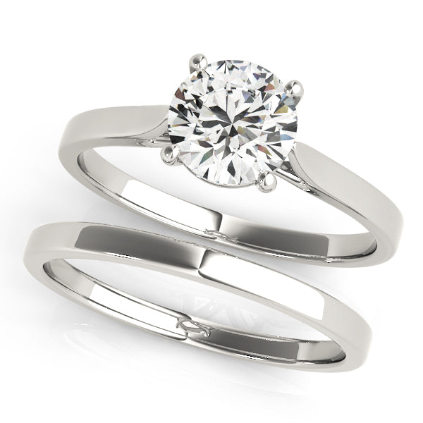 ROUND SOLITAIRE ENGAGEMENT RING - Image 5