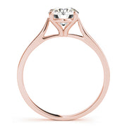 ROUND SOLITAIRE ENGAGEMENT RING - Image 7