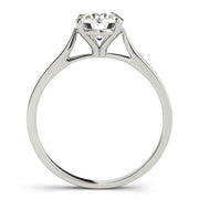 ROUND SOLITAIRE ENGAGEMENT RING - Image 4