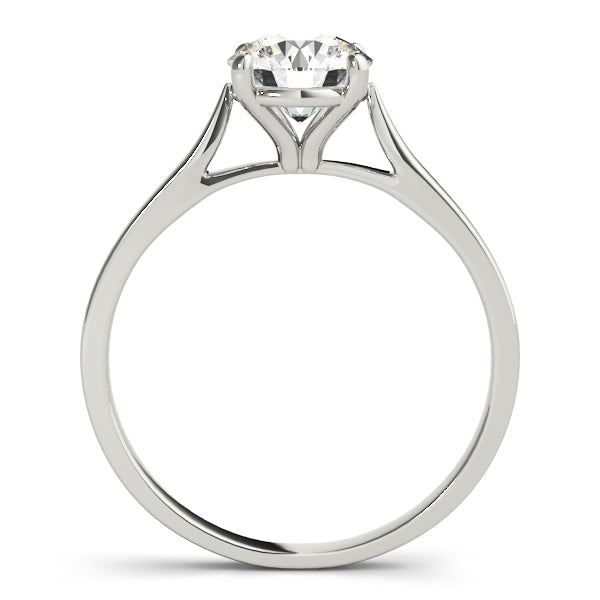 ROUND SOLITAIRE ENGAGEMENT RING - Image 4