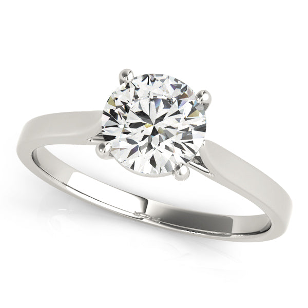 ROUND SOLITAIRE ENGAGEMENT RING - Image 2