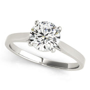 ROUND SOLITAIRE ENGAGEMENT RING - Image 2