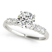 SINGLE ROW ENGAGEMENT RING - Image 2
