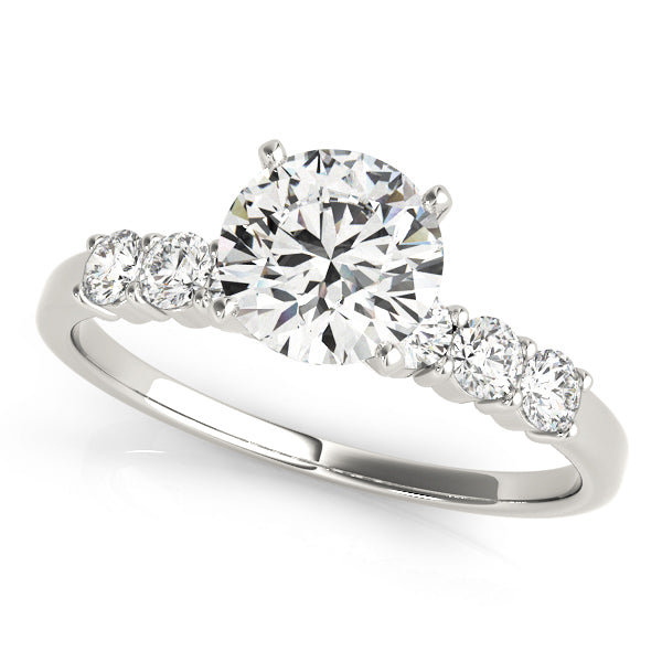 SINGLE ROW ENGAGEMENT RING - Image 2