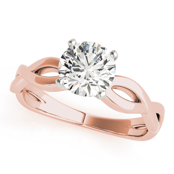 TWISTED SHANK ENGAGEMENT RING - Image 10