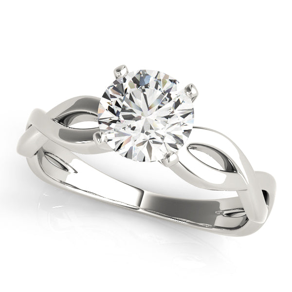 TWISTED SHANK ENGAGEMENT RING - Image 2