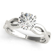 TWISTED SHANK ENGAGEMENT RING - Image 2
