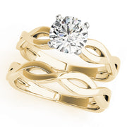 TWISTED SHANK ENGAGEMENT RING - Image 6
