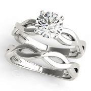 TWISTED SHANK ENGAGEMENT RING - Image 5
