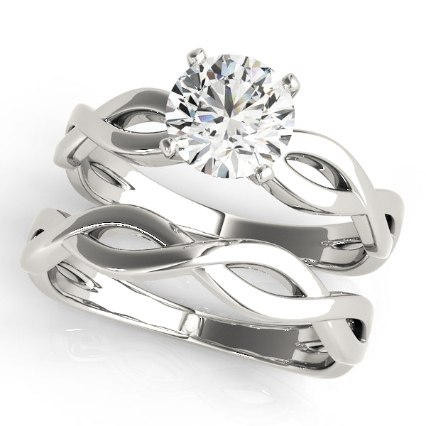 TWISTED SHANK ENGAGEMENT RING - Image 5