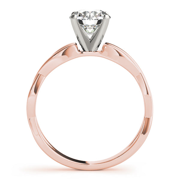 TWISTED SHANK ENGAGEMENT RING - Image 9
