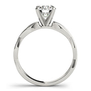 TWISTED SHANK ENGAGEMENT RING - Image 7