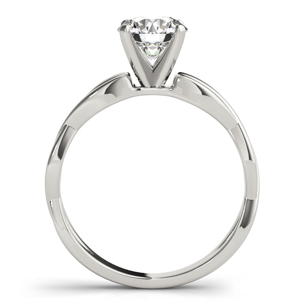 TWISTED SHANK ENGAGEMENT RING - Image 7