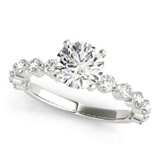SINGLE PRONG ENGAGEMENT RING - Image 2