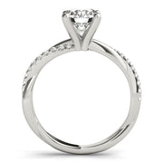 TWISTED DIA SHANK ENGAGEMENT RING - Image 9