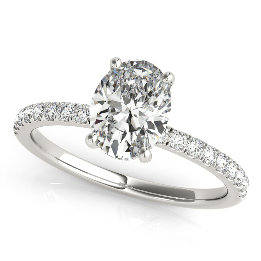 Engagement Rings/Hidden Halo