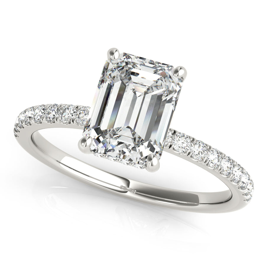 Engagement Rings/Hidden Halo