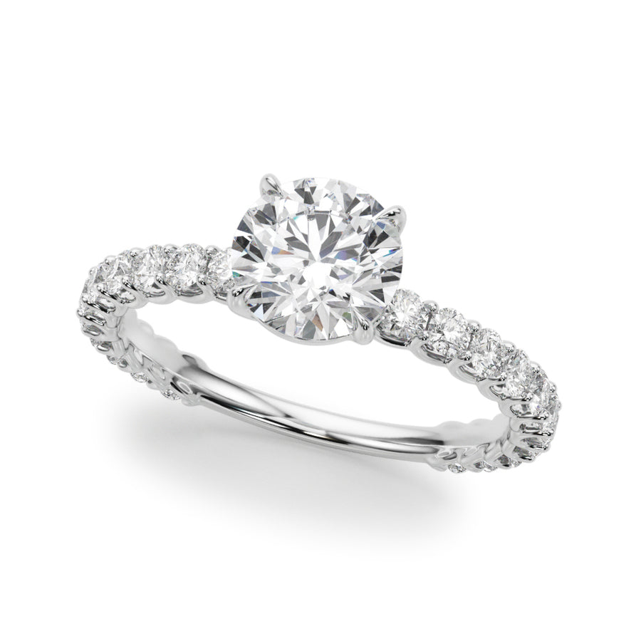 Engagement Rings/Single Row/Prong Set