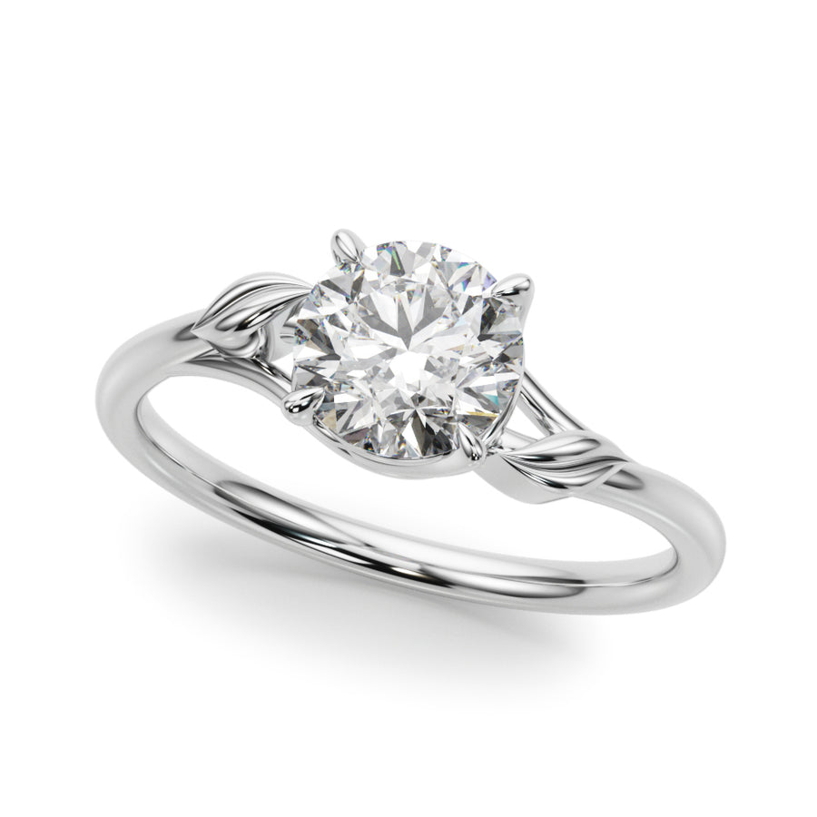 Engagement Rings/Nature Inspired,Engagement Rings/Solitaires/Round