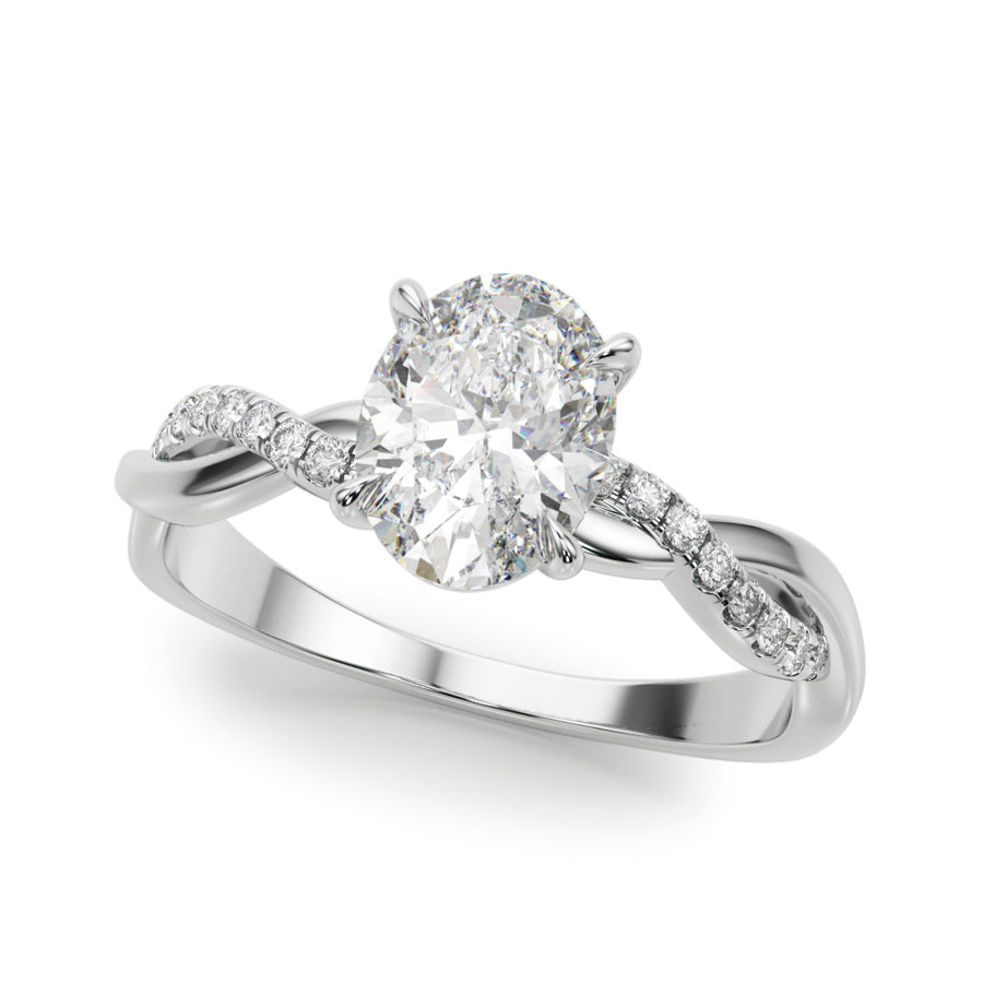 Engagement Rings/Twisted Shank