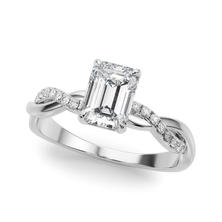 Engagement Rings/Twisted Shank