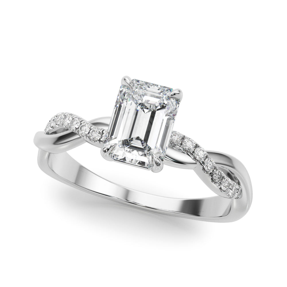 Engagement Rings/Twisted Shank