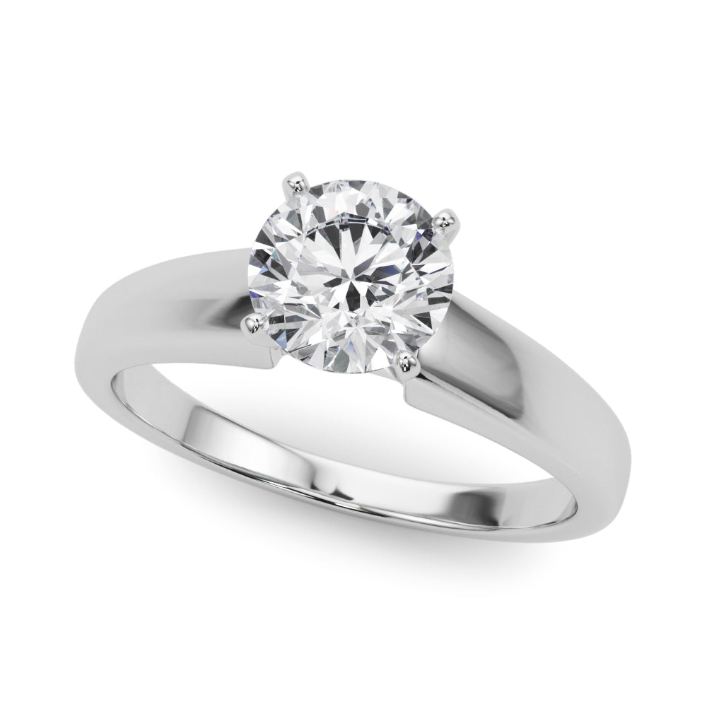 New Styles,Engagement Rings/Solitaires/Peg Head Mounts (any shape center),Engagement Rings/Solitaires/Round,Engagement Rings/New Bridal