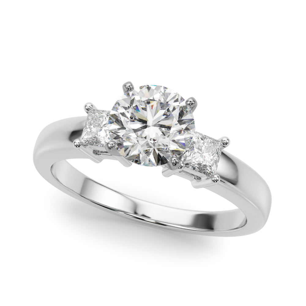 New Styles,Engagement Rings/Fancy Shape Melee/Princess,Engagement Rings/3 Stone/Princess,Engagement Rings/New Bridal