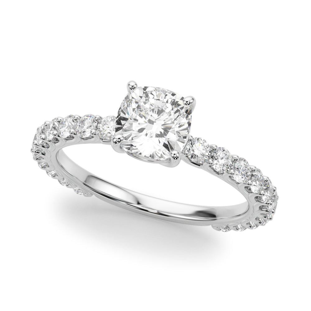 Engagement Rings/Single Row/Prong Set