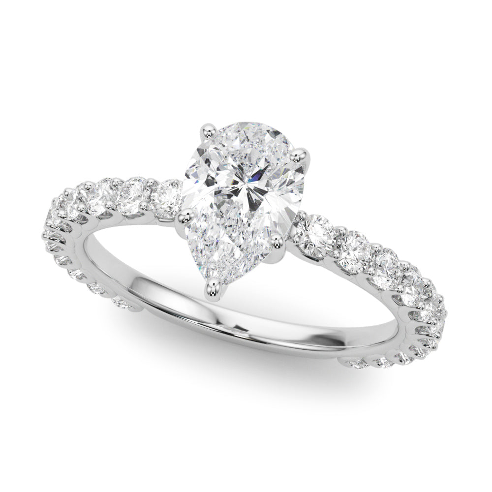 Engagement Rings/Single Row/Prong Set
