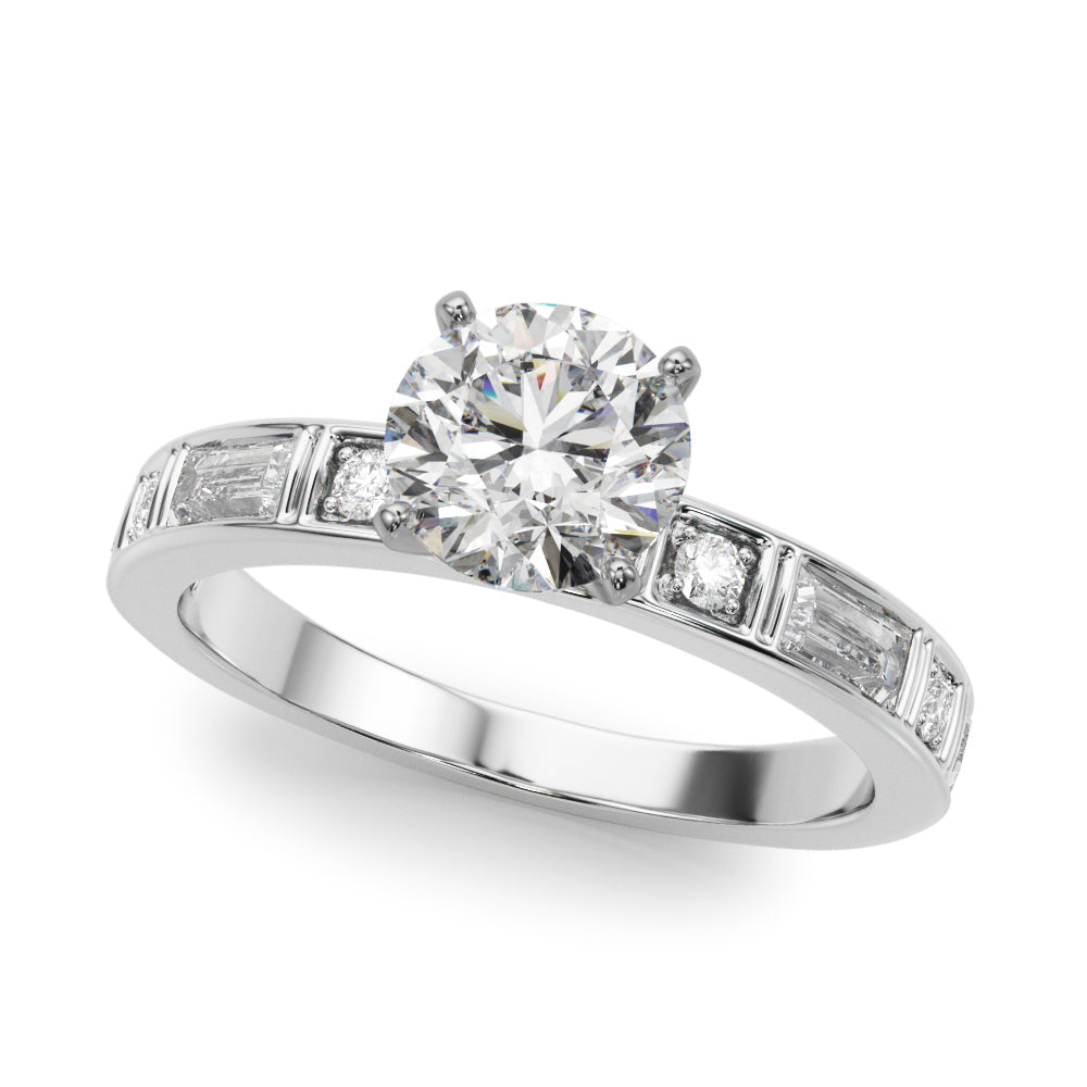 New Styles,Engagement Rings/Fancy Shape Melee/Baguette,Engagement Rings/Single Row/Bezel Set,Engagement Rings/New Bridal