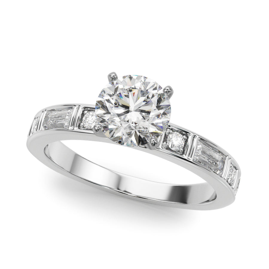 New Styles,Engagement Rings/Fancy Shape Melee/Baguette,Engagement Rings/Single Row/Bezel Set,Engagement Rings/New Bridal