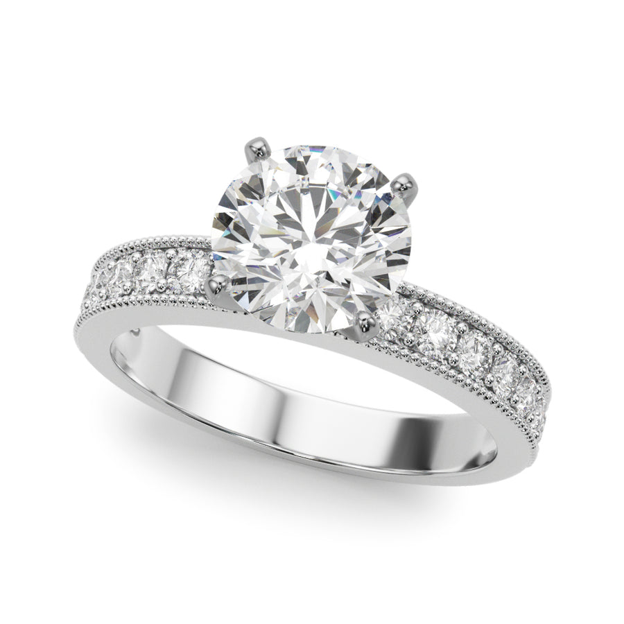 Engagement Rings/Single Row/Prong Set