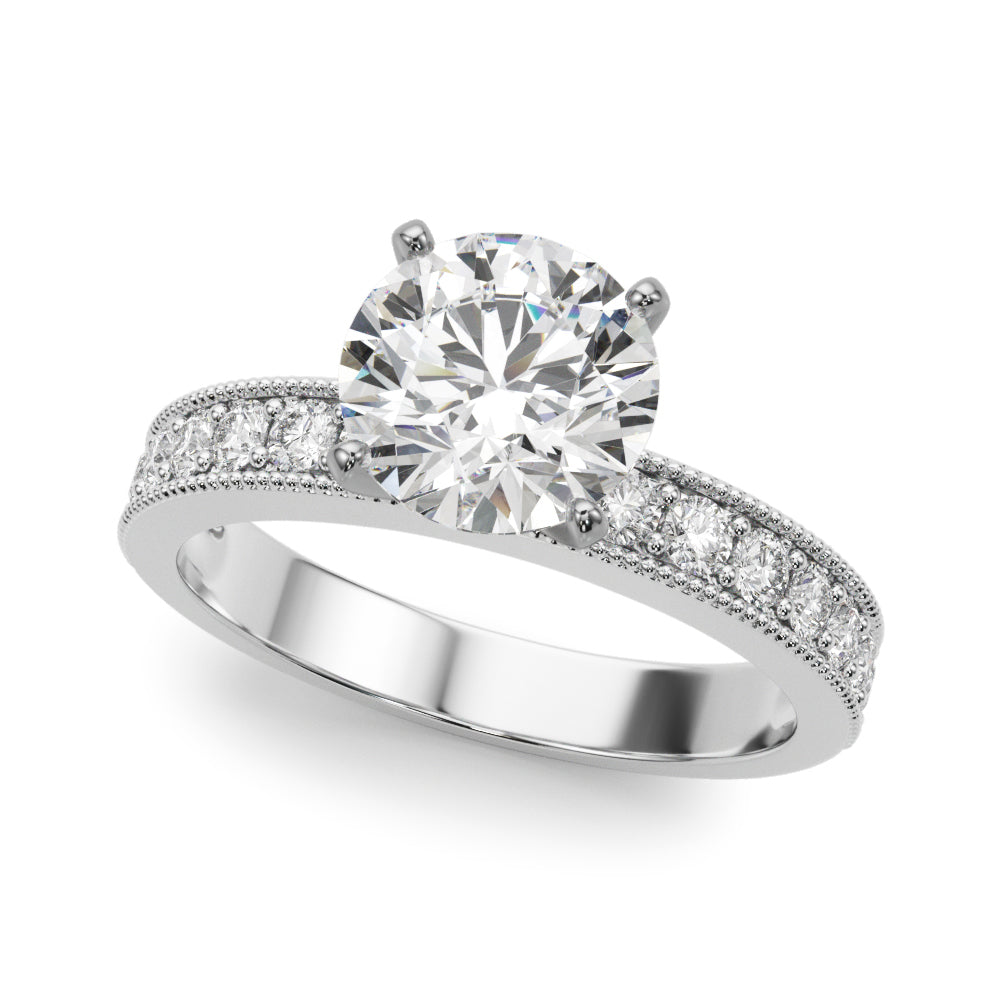 Engagement Rings/Single Row/Prong Set