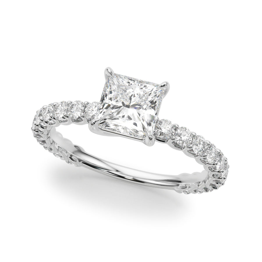 Engagement Rings/Single Row/Prong Set