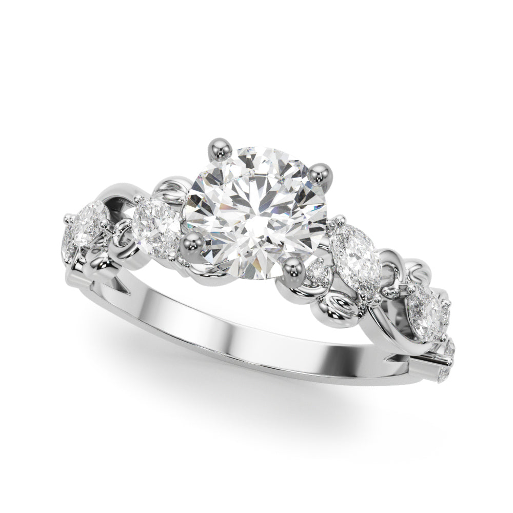 New Styles,Engagement Rings/Contemporary,Engagement Rings/Nature Inspired,Engagement Rings/New Bridal,Engagement Rings/Remounts,Engagement Rings/Fancy Shape Melee/Marquise,Engagement Rings/Vintage