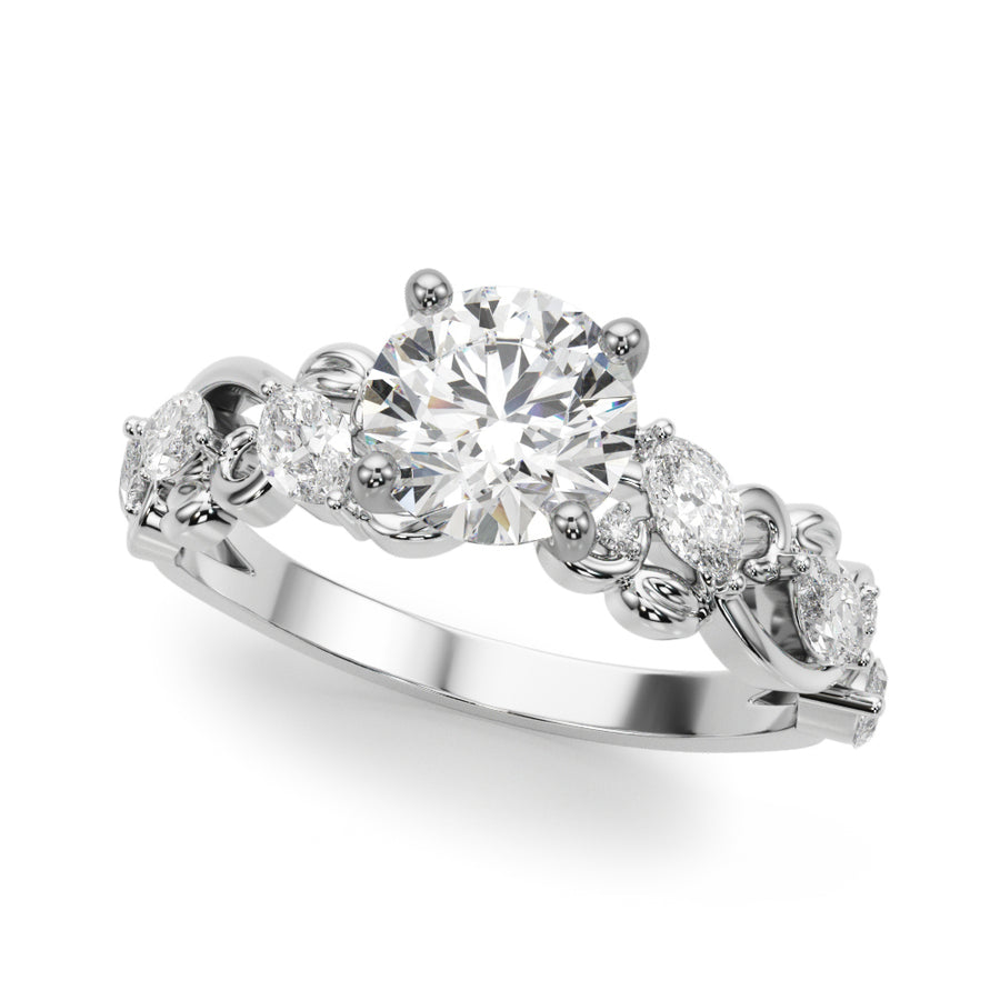 New Styles,Engagement Rings/Contemporary,Engagement Rings/Nature Inspired,Engagement Rings/New Bridal,Engagement Rings/Remounts,Engagement Rings/Fancy Shape Melee/Marquise,Engagement Rings/Vintage