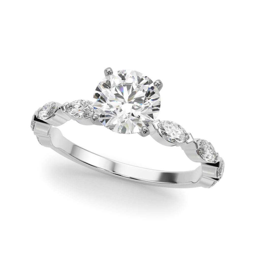 New Styles,Engagement Rings/Contemporary,Engagement Rings/New Bridal,Engagement Rings/Remounts,Engagement Rings/Single Row/Prong Set,Engagement Rings/Fancy Shape Melee/Marquise