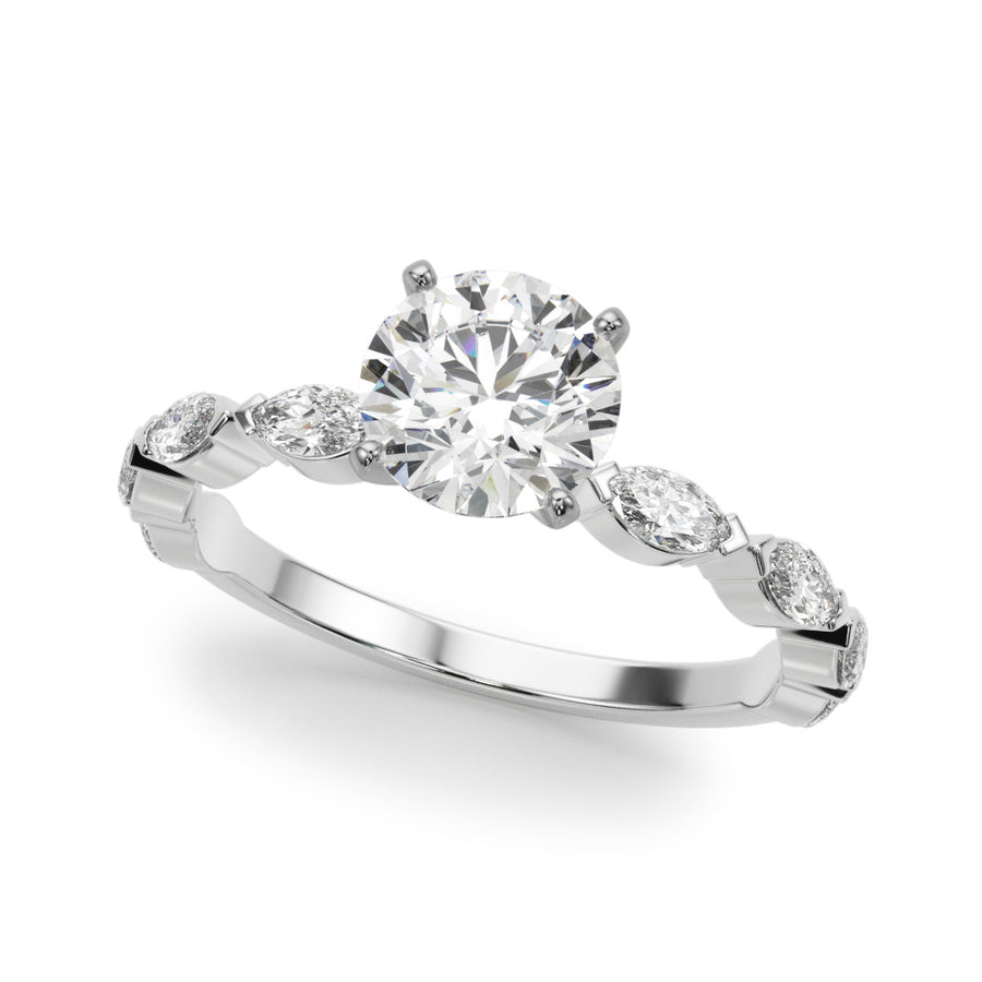 New Styles,Engagement Rings/Contemporary,Engagement Rings/New Bridal,Engagement Rings/Remounts,Engagement Rings/Single Row/Prong Set,Engagement Rings/Fancy Shape Melee/Marquise