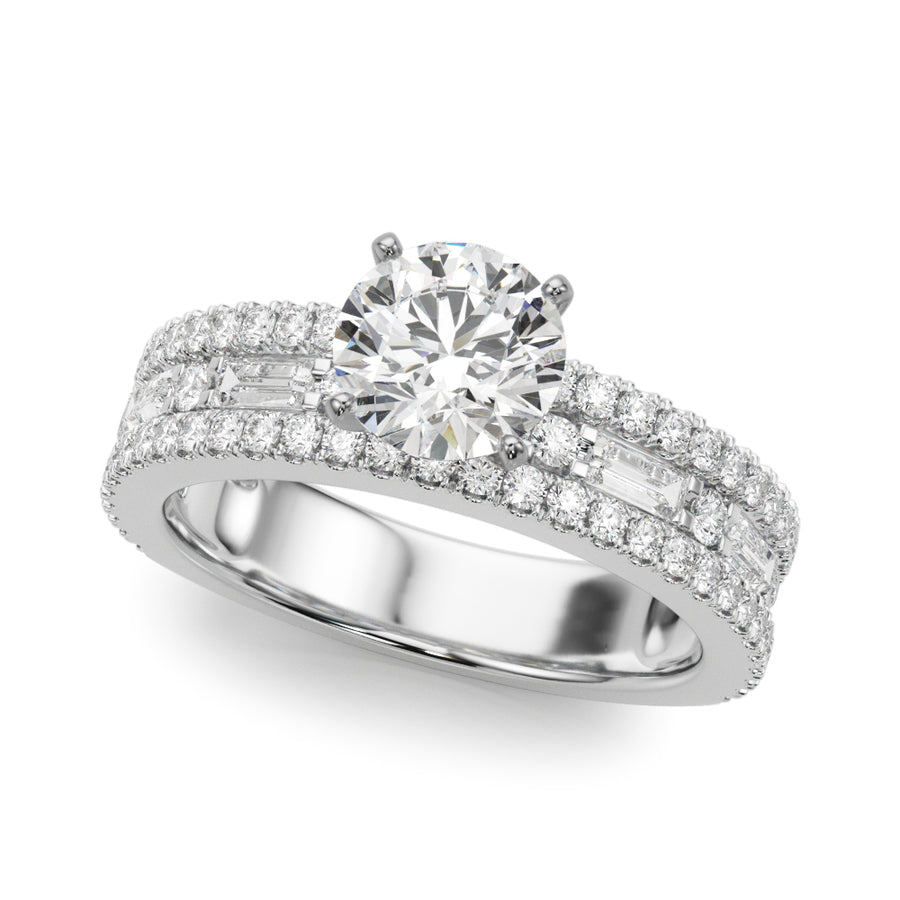 New Styles,Engagement Rings/Contemporary,Engagement Rings/Remounts,Engagement Rings/Fancy Shape Melee/Baguette,Engagement Rings/MultiRow,Engagement Rings/New Bridal