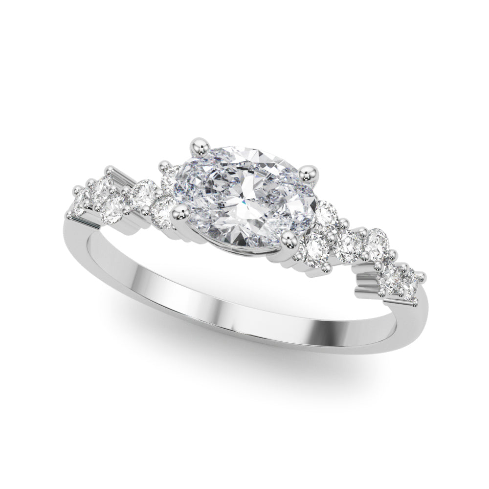 Engagement Rings/Diamond Scatter Rings,New Styles,Engagement Rings/Contemporary,Engagement Rings/New Bridal