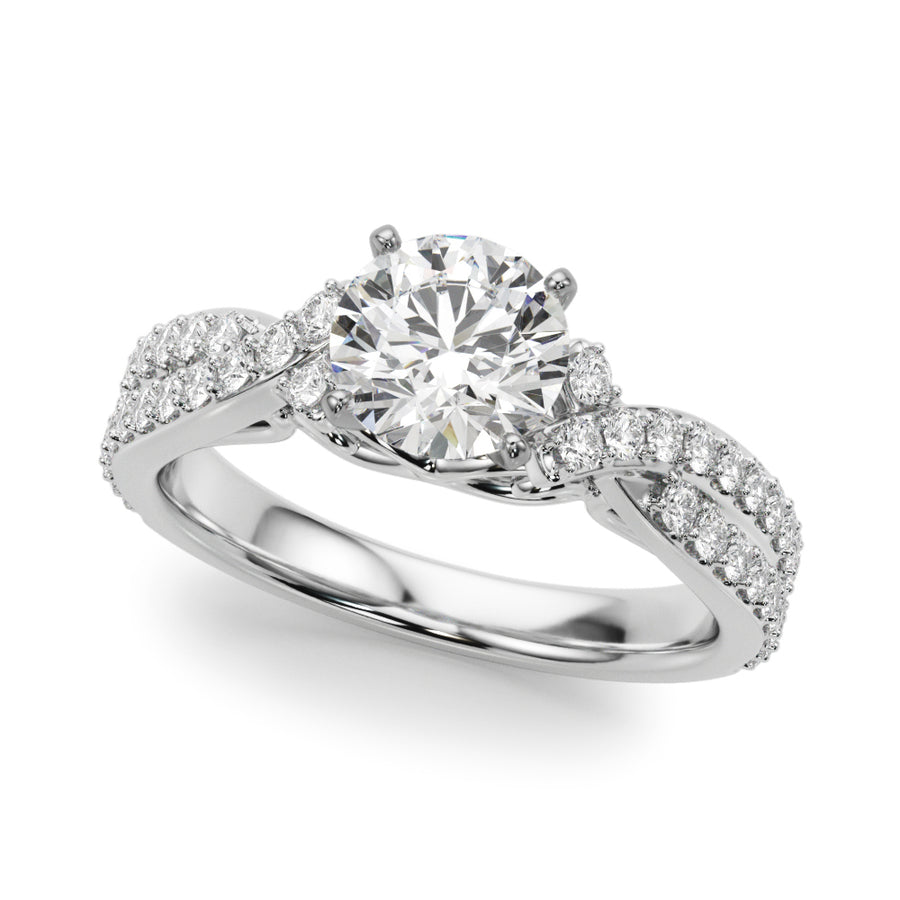 New Styles,Engagement Rings/New Bridal,Engagement Rings/Twisted Shank