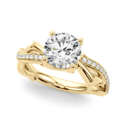 TWISTED SHANK ENGAGEMENT RING - Image 9