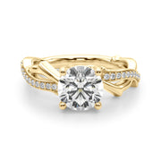 TWISTED SHANK ENGAGEMENT RING - Image 5