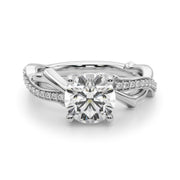 TWISTED SHANK ENGAGEMENT RING - Image 10