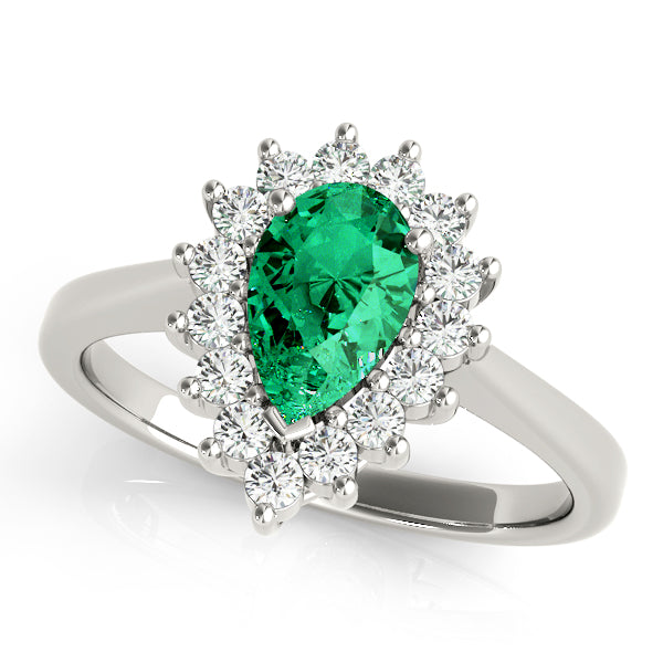 Engagement Rings/Halo/Pear & Trillion,Color Rings/Pear,Fashion Rings/Color Rings/Pear