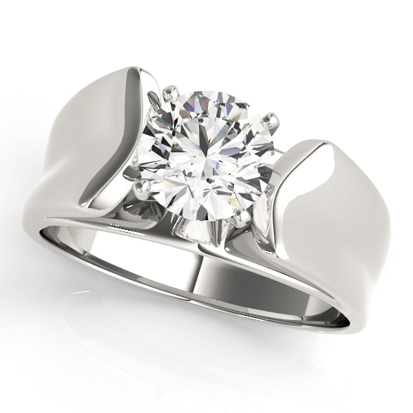 Engagement Rings/Solitaires/Peg Head Mounts (any shape center)