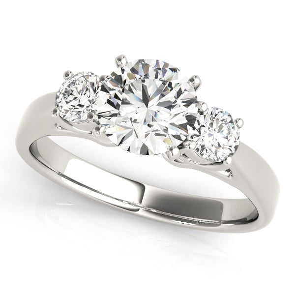 Engagement Rings/3 Stone/Round
