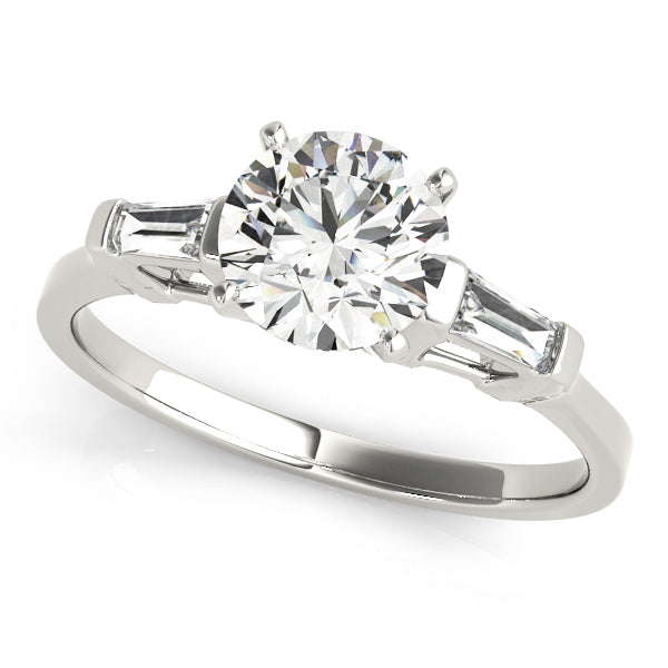 Engagement Rings/3 Stone/Baguette